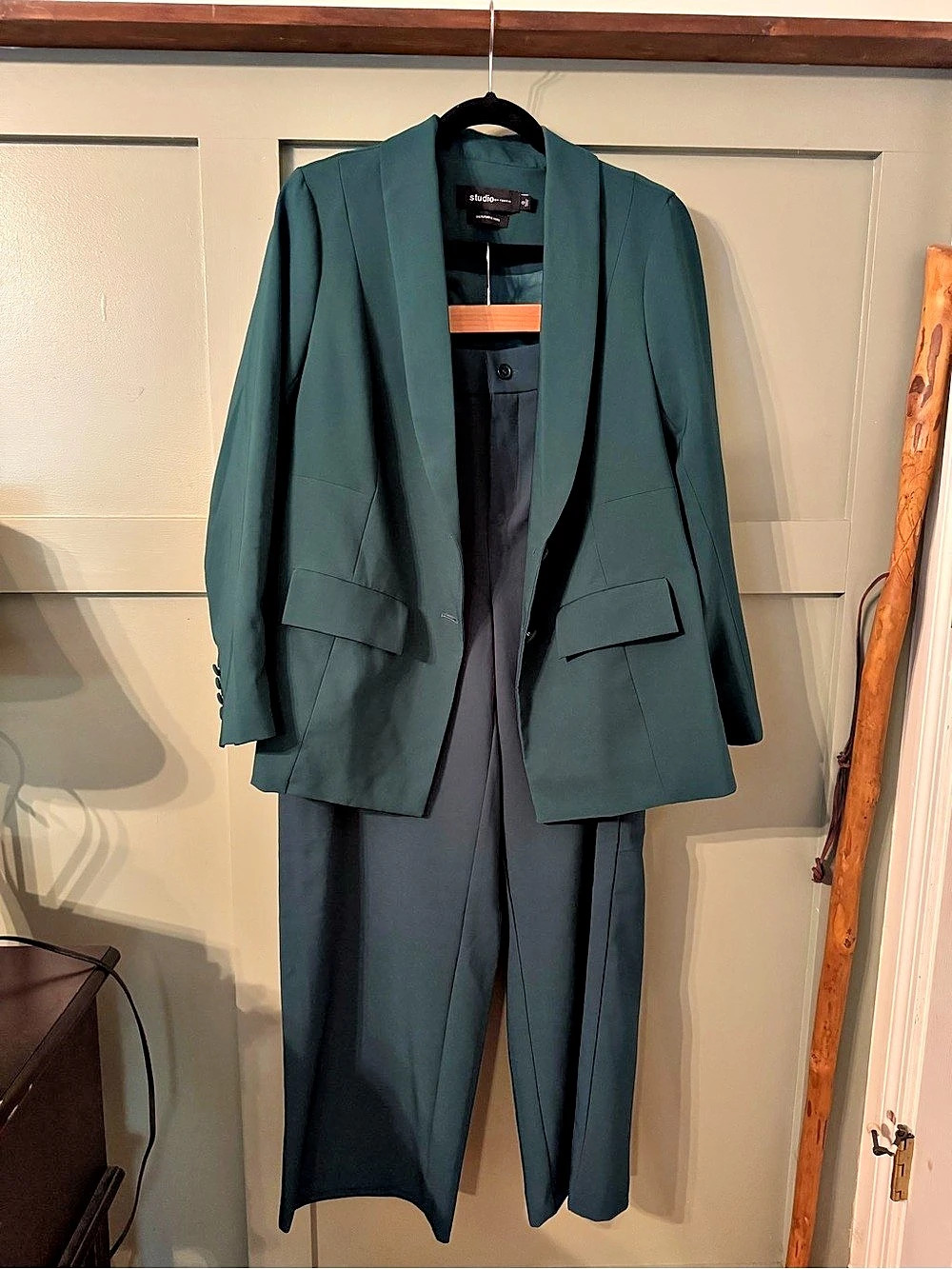 Studio by Torrid Women's Green Pantsuit Size 14T Like New